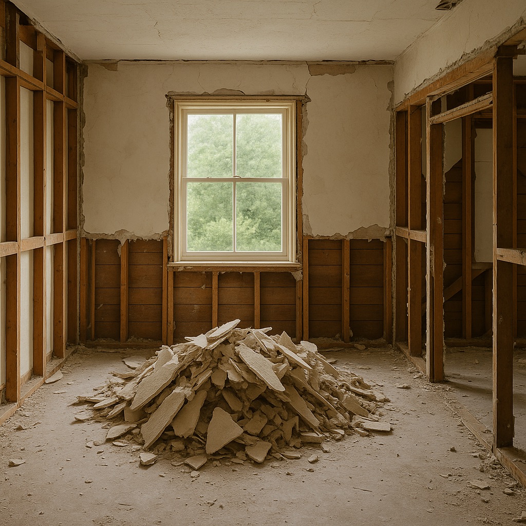 interior demolishing