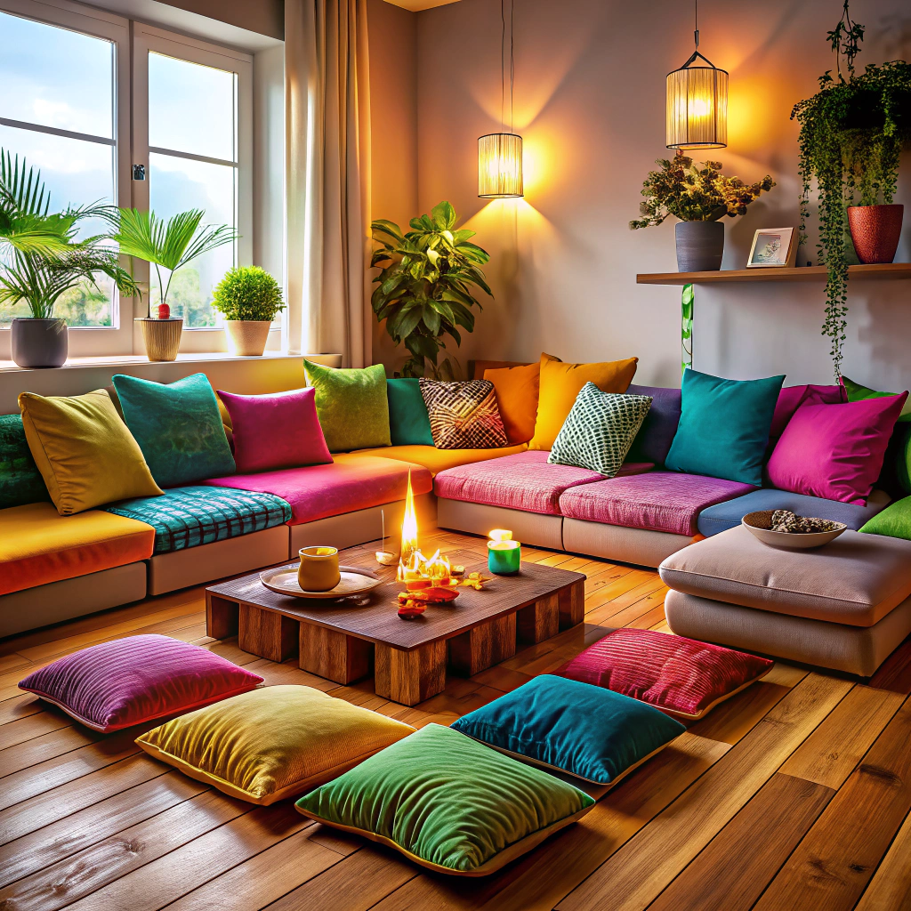 diy floor seating