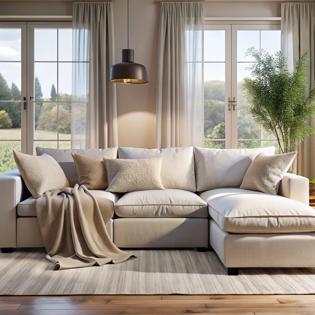 lightweight cloud colored slipcover