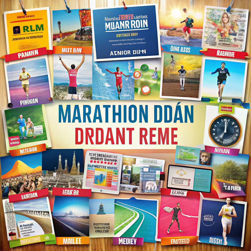 marathon dream board visual tool
