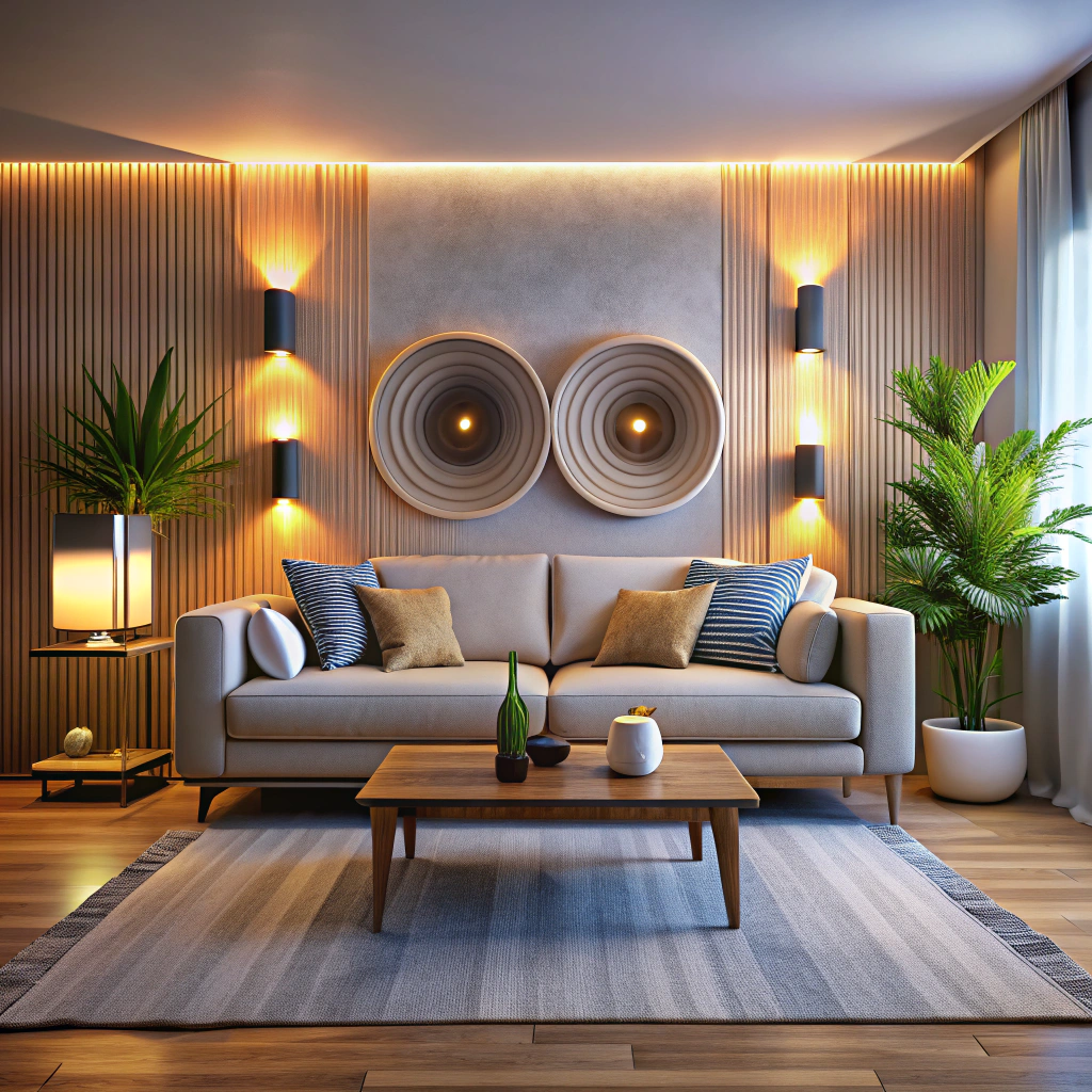 integrated sound therapy speakers