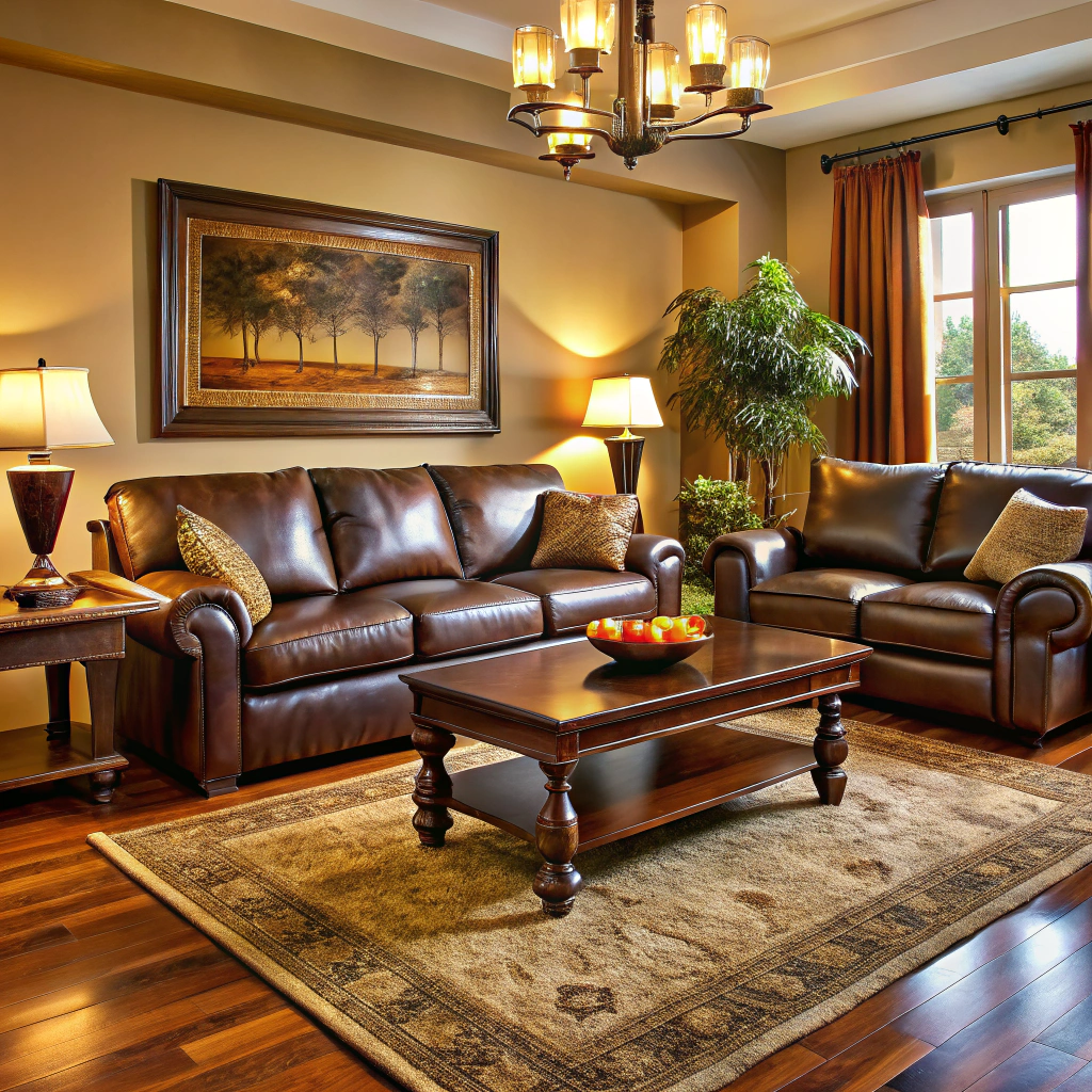 reclining leather sofa