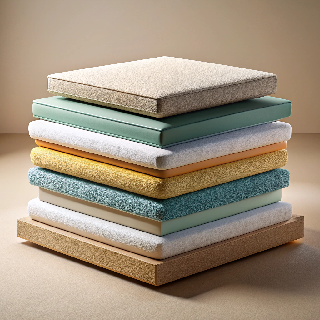 layered foam stack