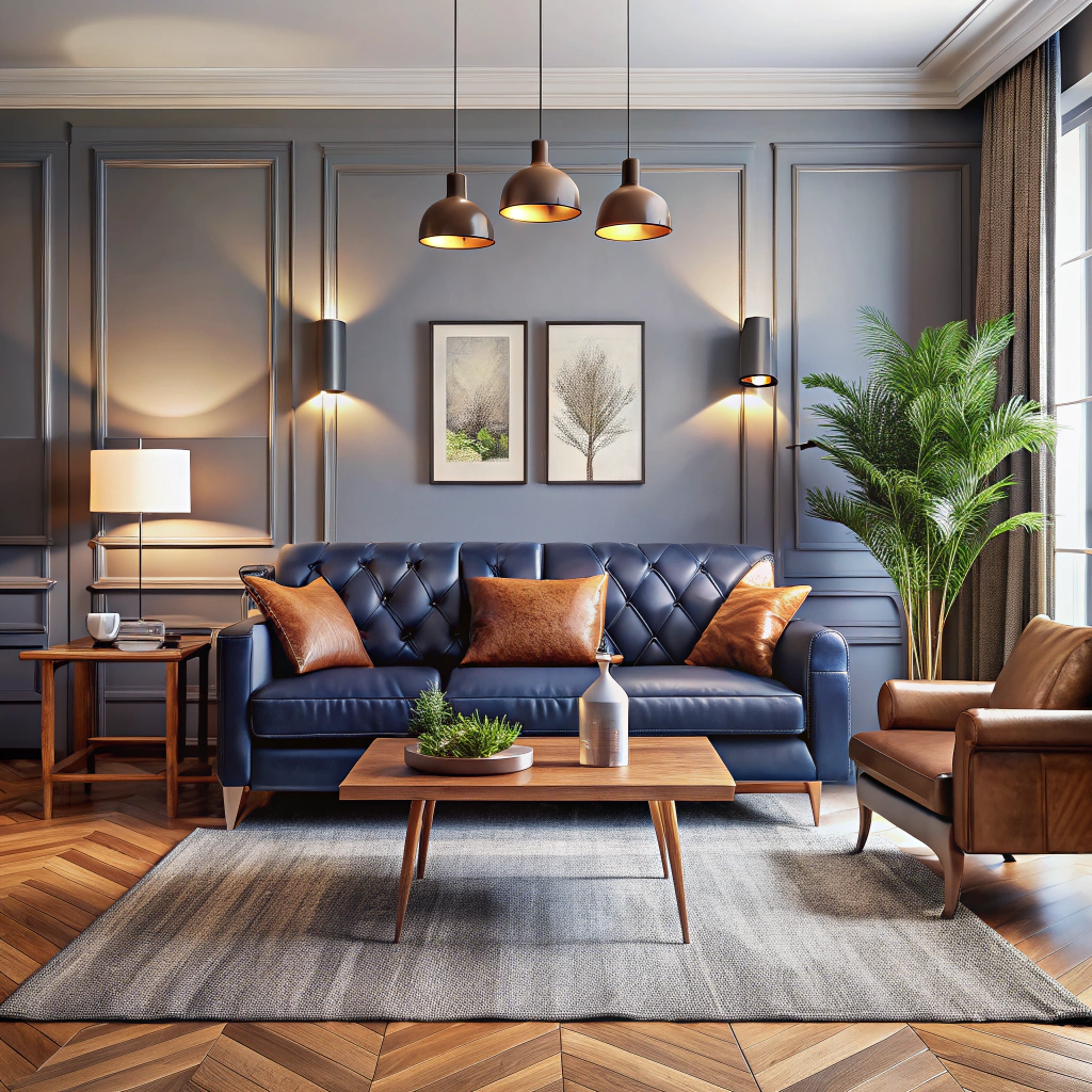 leather accent chair