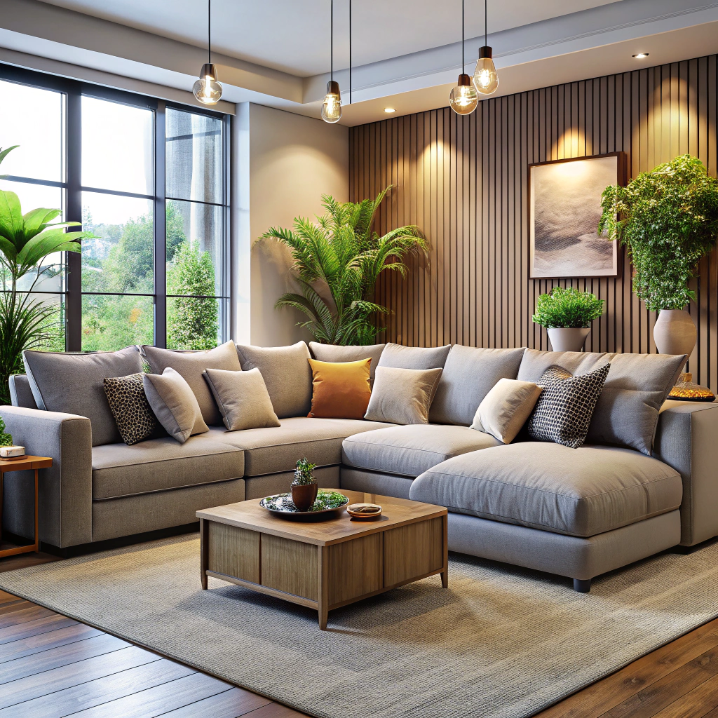 sectional with interchangeable covers