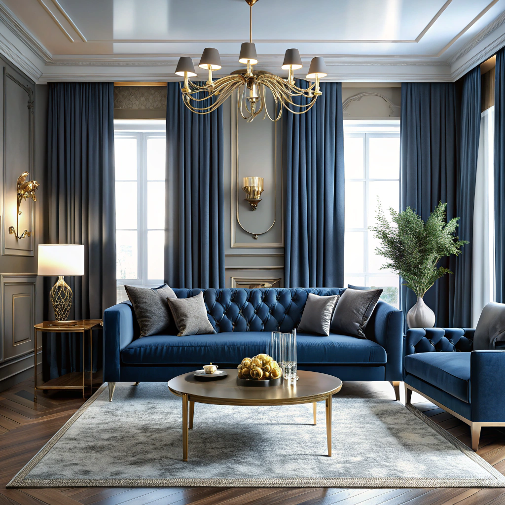 15 Ideas for a Navy Sofa: Transform Your Space with Style
