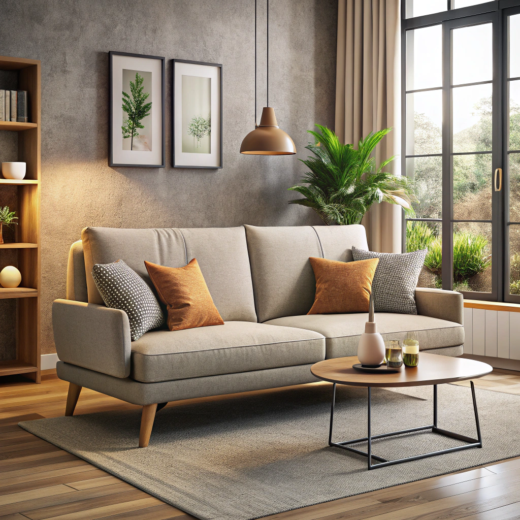 adjustable back mini sofa