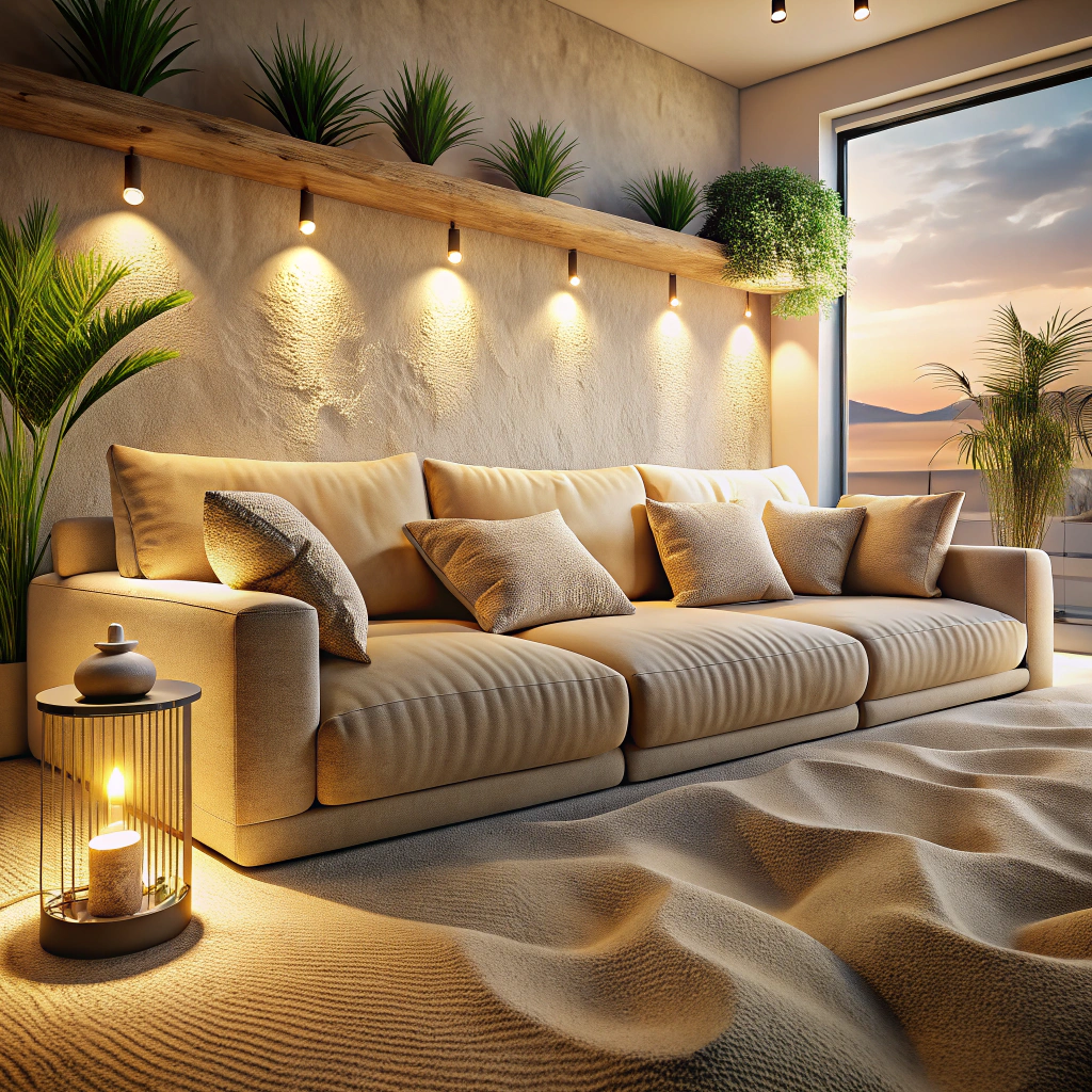 integrated sand filled armrests